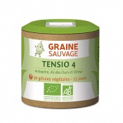 Tensio 4 Bio : 4 plantes pour une meilleure tension - 90 gélules - Graine Sauvage