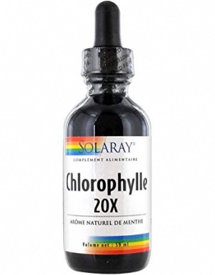Chlorophylle liquide 20x - 59ml - Solaray 