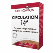 Circulation 14 - 45 comprimés - Diet Horizon 