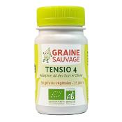 Tensio 4 Bio : 4 plantes pour une meilleure tension - 90 gélules - Graine Sauvage